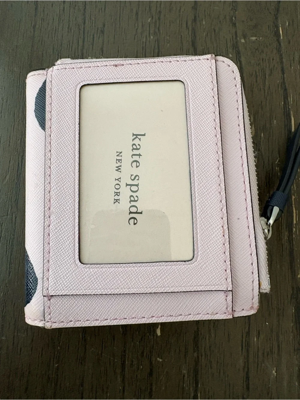 kate spade Pink Floral Zip-Around Compact Wallet - Picture 2 of 8